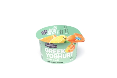 Yogurt greco alla frutta (arancia, limone, mandarino) 150g